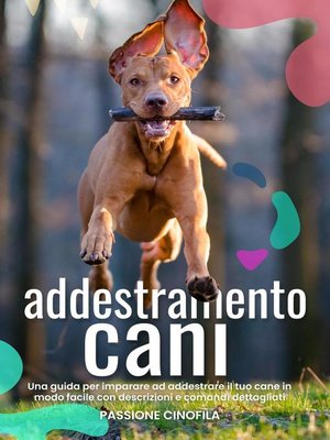 cover image of Addestramento cani